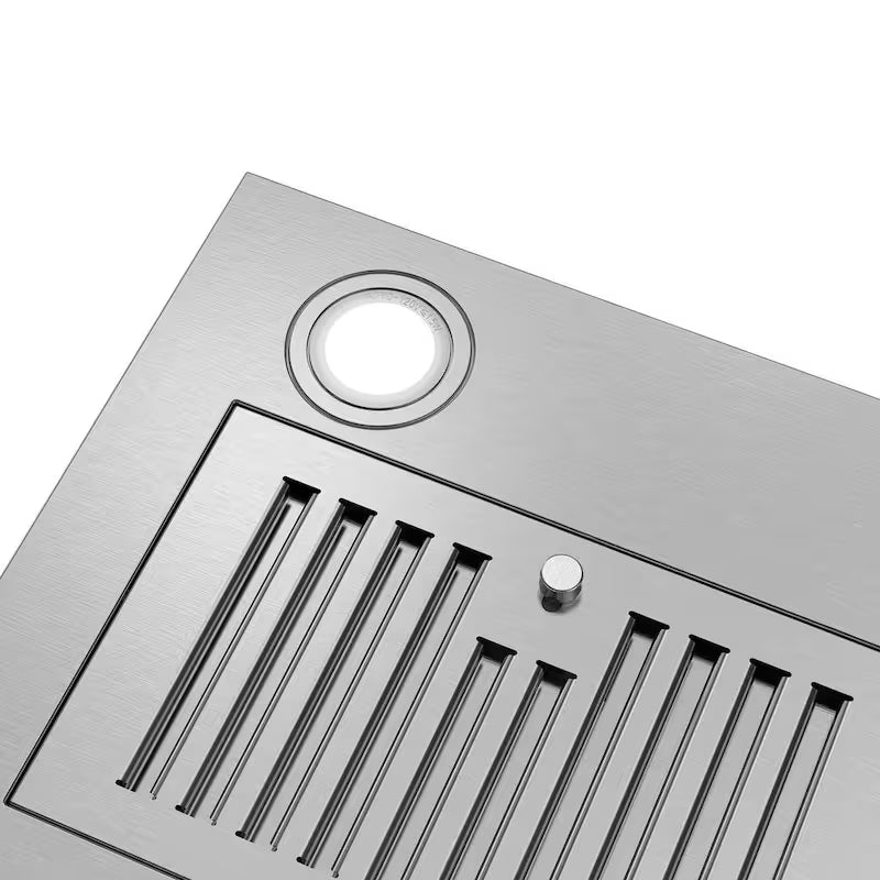 36 in. 380 CFM Ducted Insert Range Hood in Stainless Steel H920554