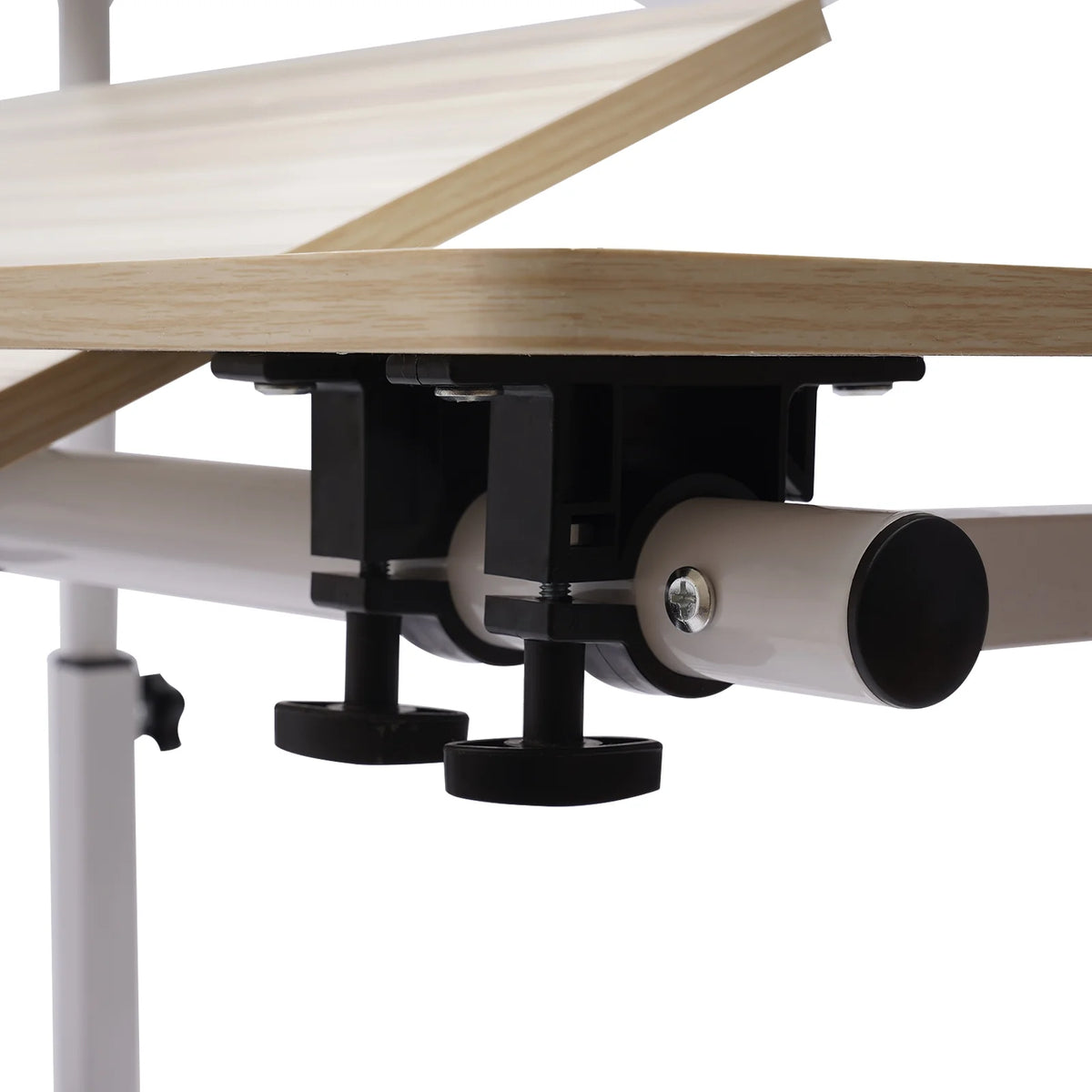 Adjustable Mobile Stand Up Desk with Footrest P125