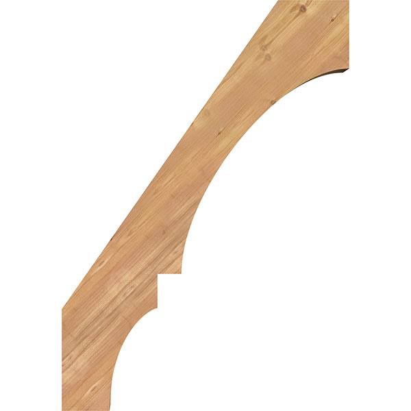 5 1/2x22W x 28x22D x 40x22H Balboa Smooth Brace, Western Red Cedar F87347