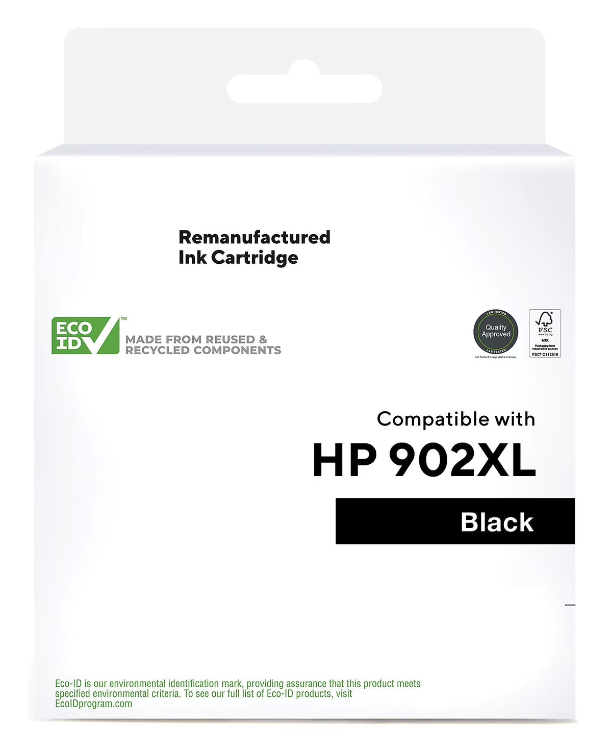 Reman Black High Yield Ink Cartridge C601523