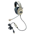 Over-Ear Stereo Headset with Gooseneck Microphone D519332