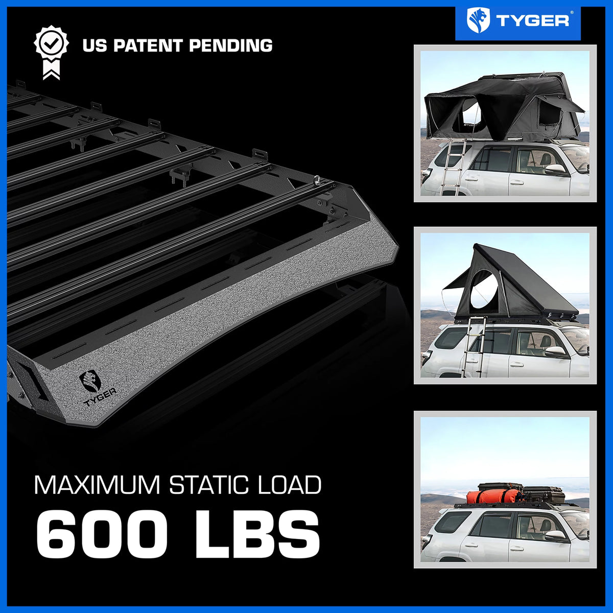 Platform Style Roof Rack Cargo Storage Carrier R879