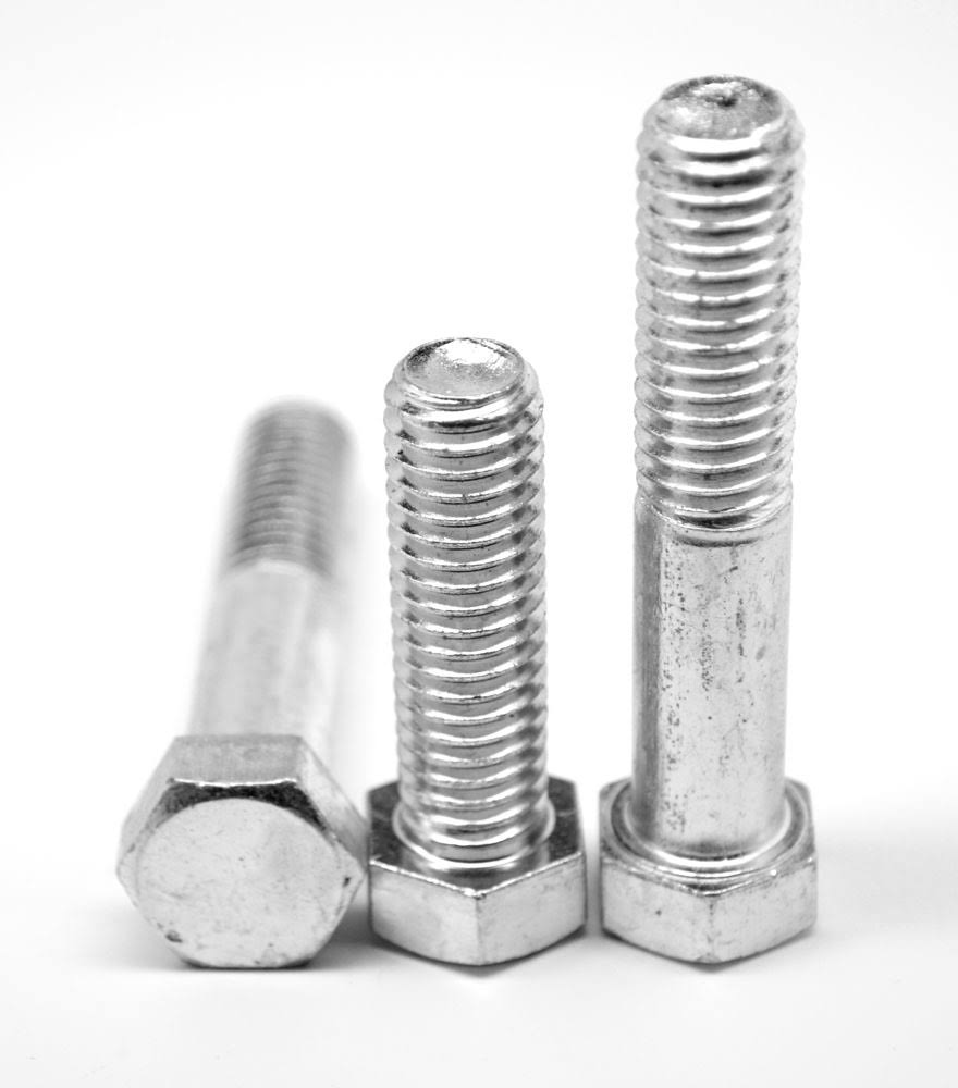 M6 x 1.00 x 70 mm Coarse Thread DIN 931 Hex Cap Screw Stainless Steel 316 G7095