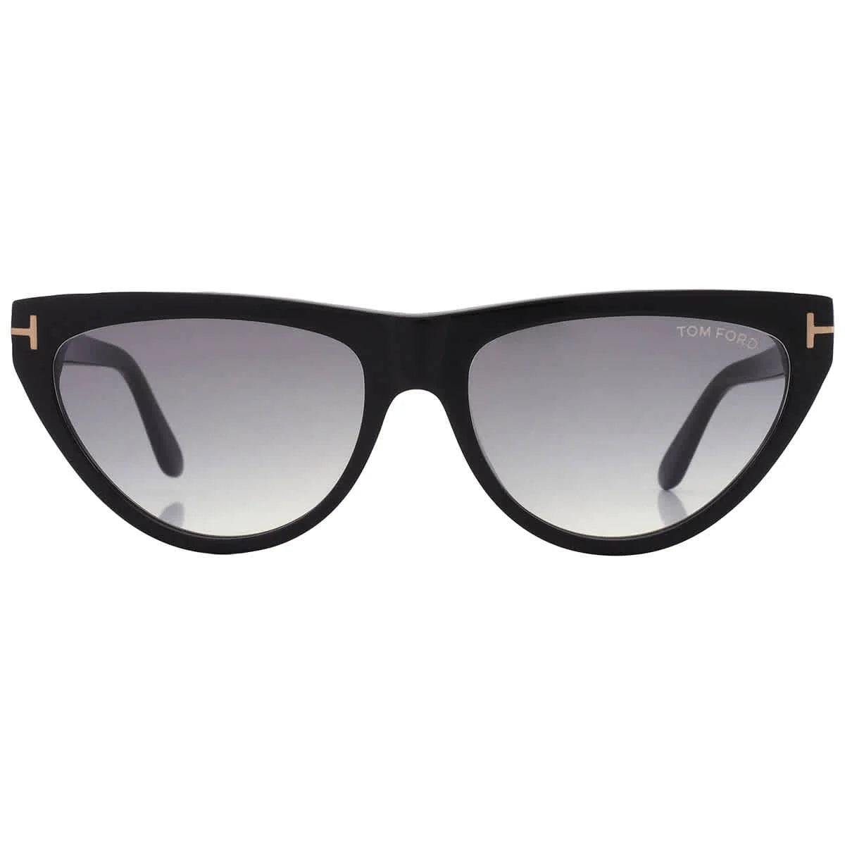 Amber Smoke Grey Gradient Cat Eye Sunglasses G971