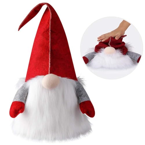 25 Inch Plush Gnome Christmas Tree Topper F951