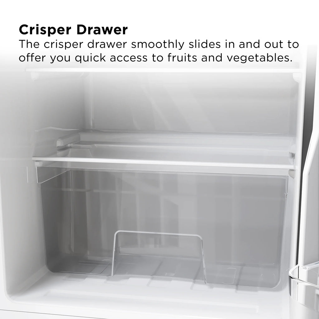 4.5 Cu. ft. Two Door Refrigerator Black Stainless Look Z377652