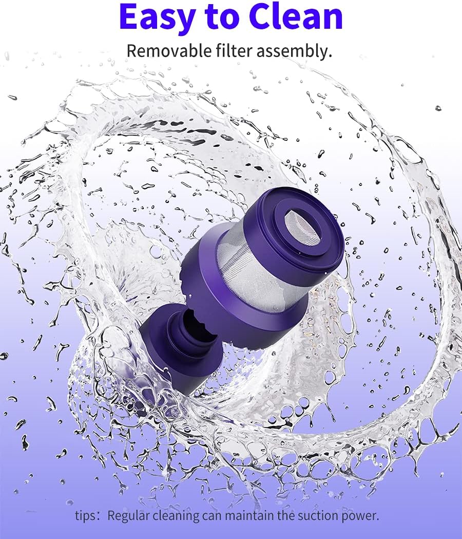 Purple Cordless Stick Vacuum Cleaner P896