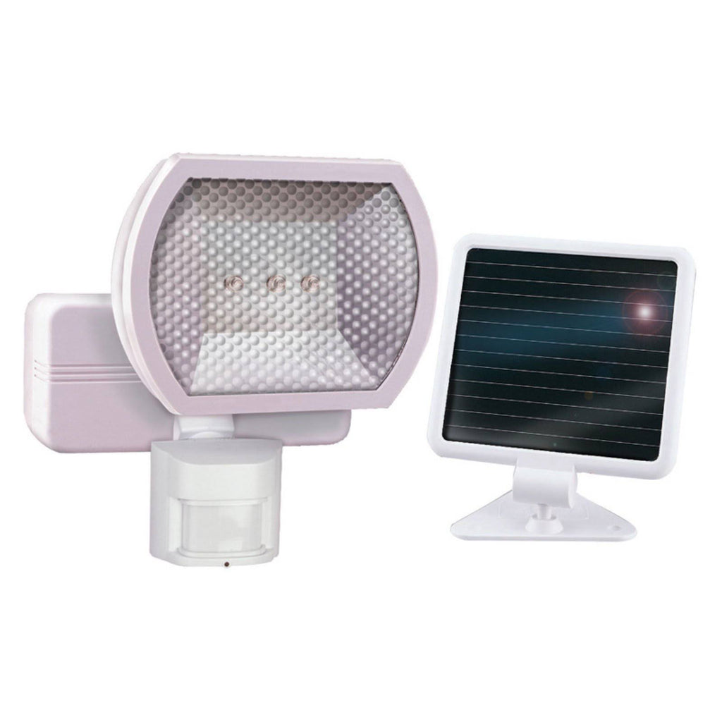 White Solar Motion Flood Light D28234