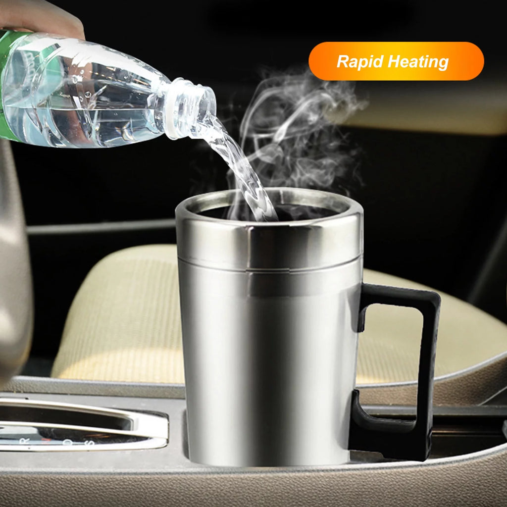 300ml 24V Stainless Steel Electric Car Kettle E67534