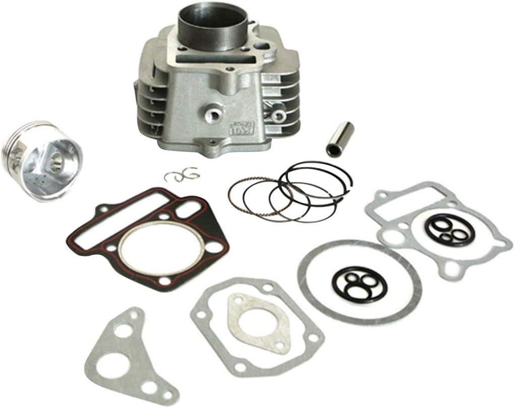 Cylinder Piston Gasket Rebuilt Kit 125cc 52.4mm Pack of 2 T818812