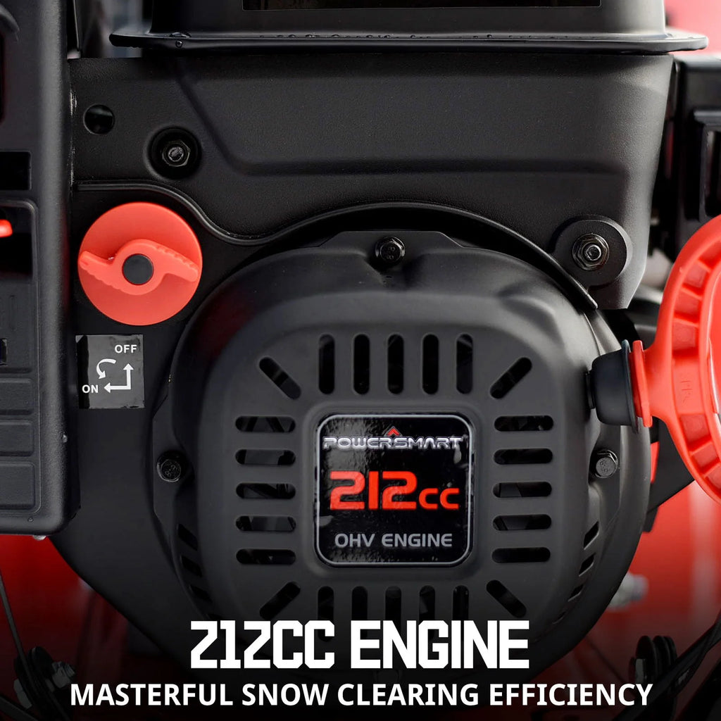 24 in. Two-Stage 212CC Self-Propelled Gas Snow Blower M298