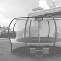 10FT Trampoline with Basketball Hoop, Enclosure And Ladder B5058