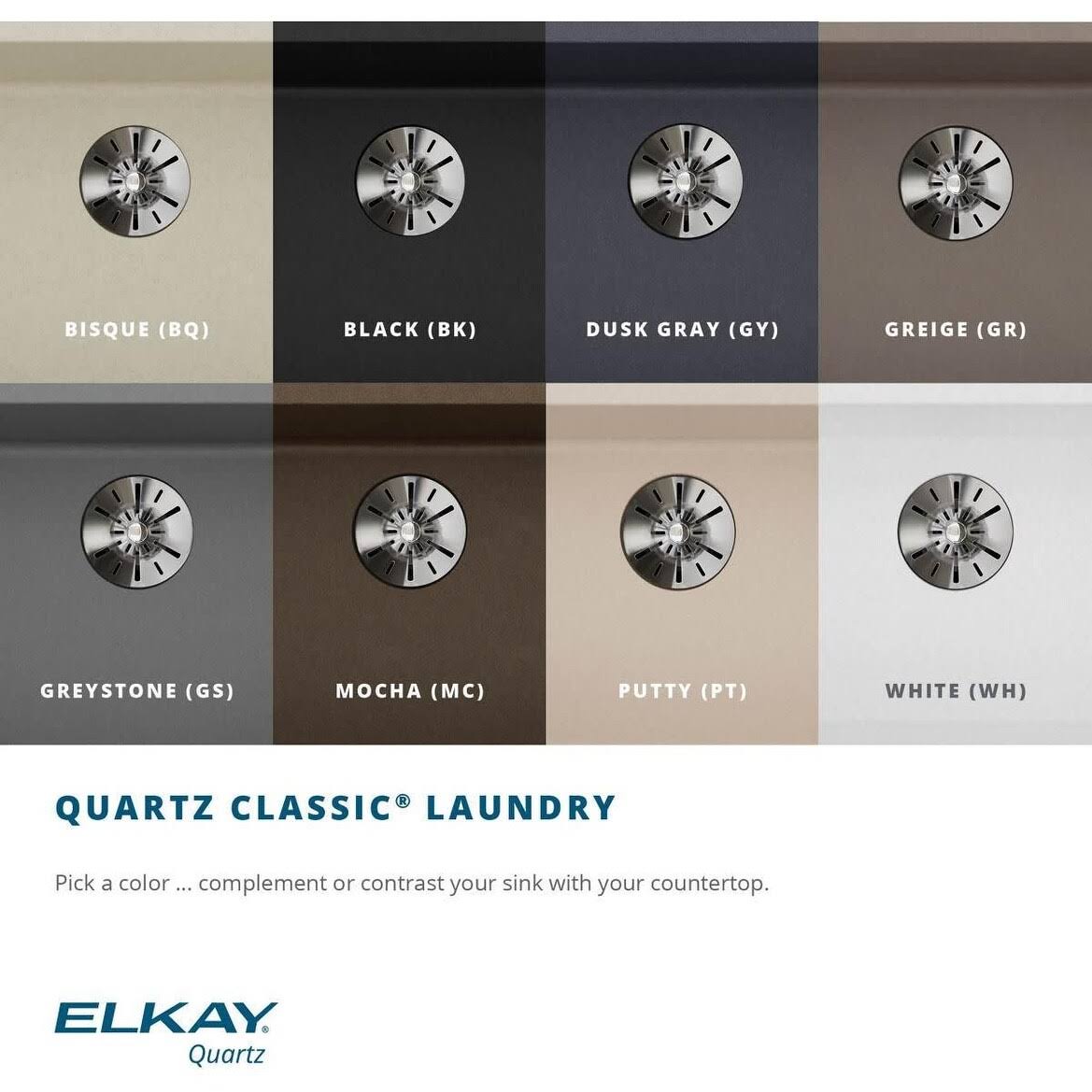 Black Undermount Laundry Sink C42480