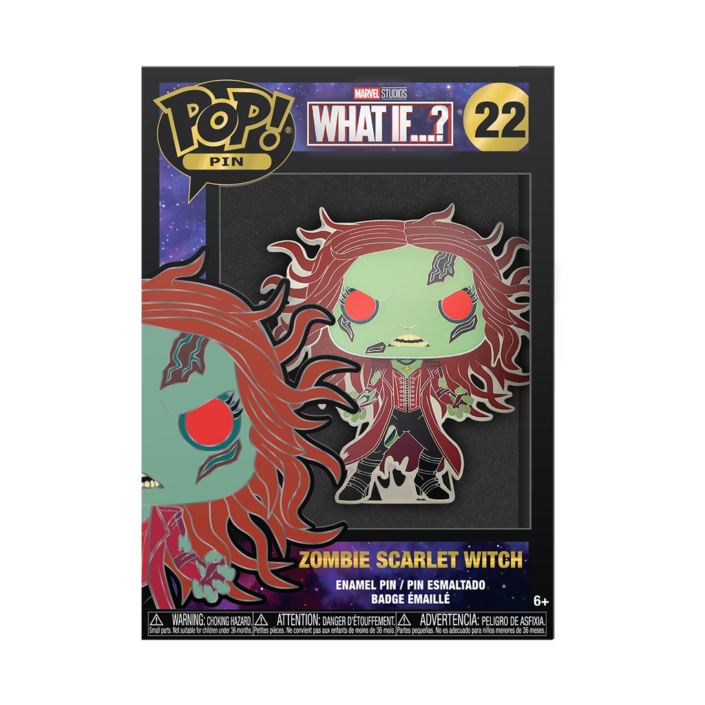 Zombie Wanda Maximoff Enamel Pin S120