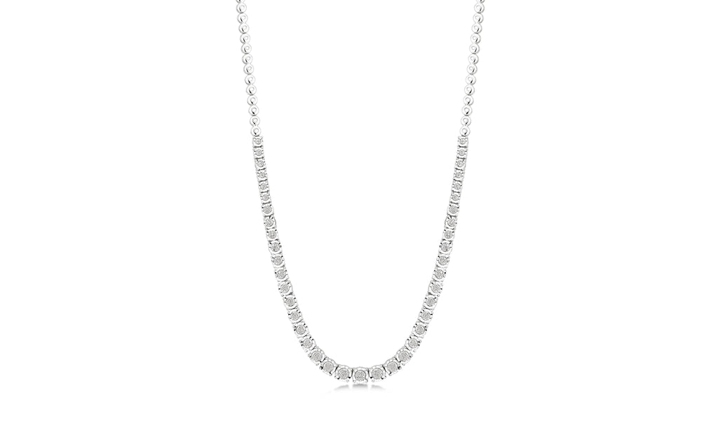 1/3 Carat T.W Diamond Sterling Silver Necklace U483584