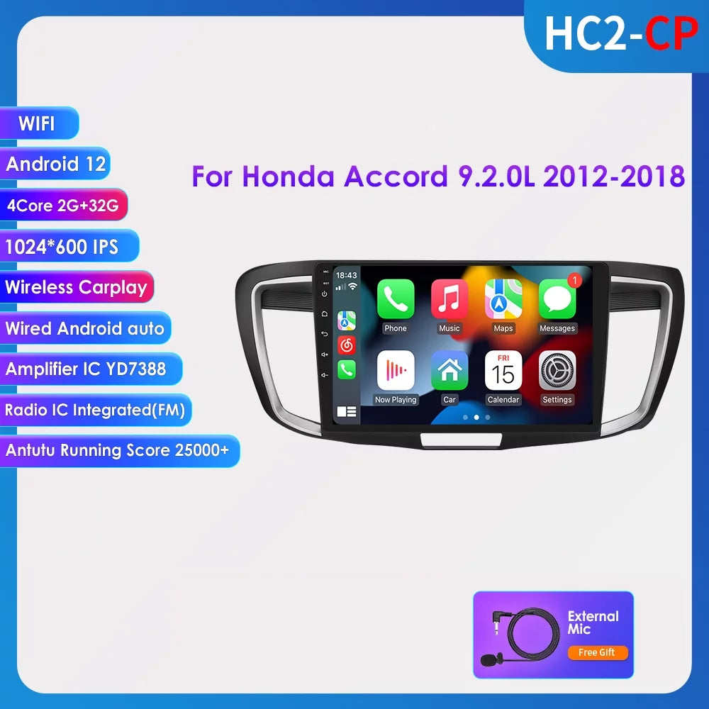 10.1" Android Car Radio Stereo GPS Navigation Carplay M17625