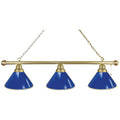 Royal Blue 3 Shade Billiard Light K2493