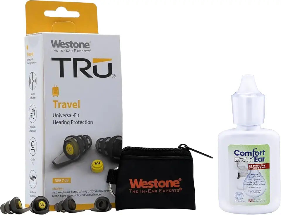 Natural Ear Drops with Earplugs C68795