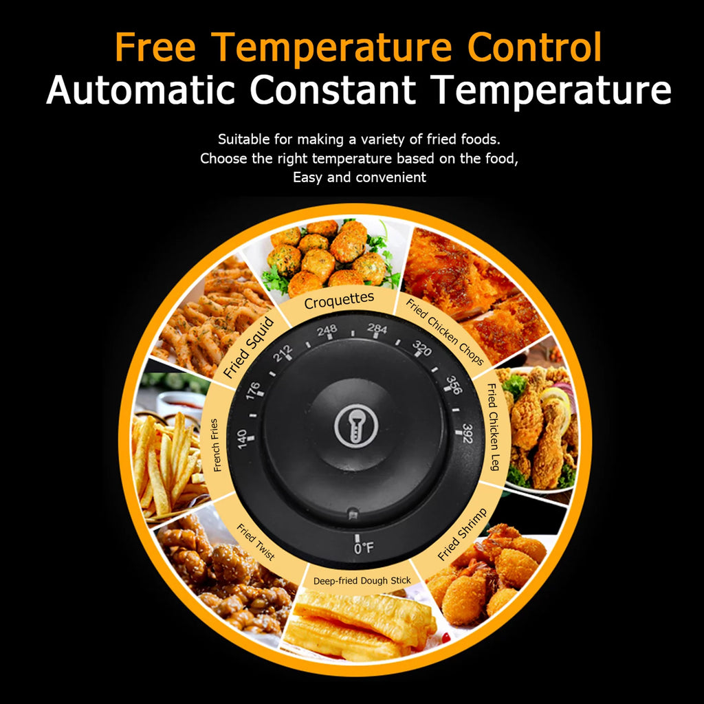 2500W Stainless Steel Deep Fryer with Basket Z854804