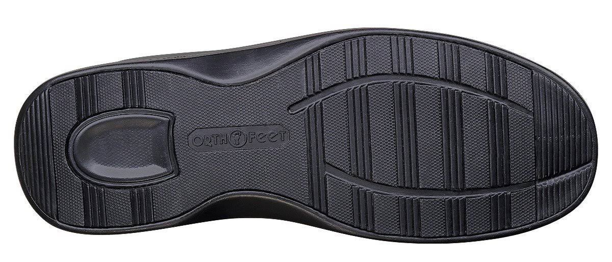 Black Leather Men&s Shoes D89147