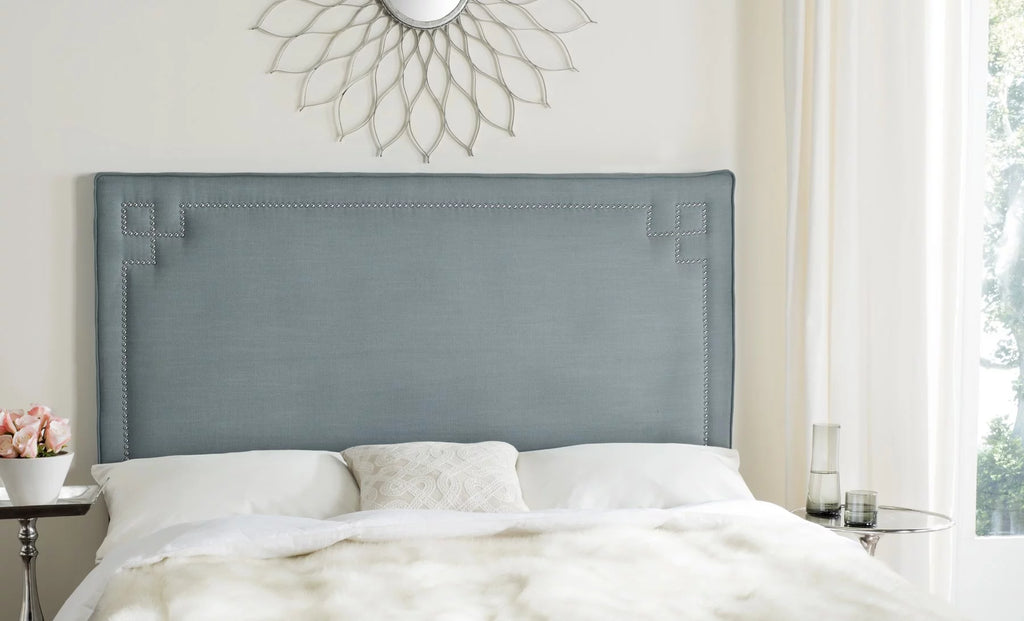 Sky Blue Upholstered Headboard G5509