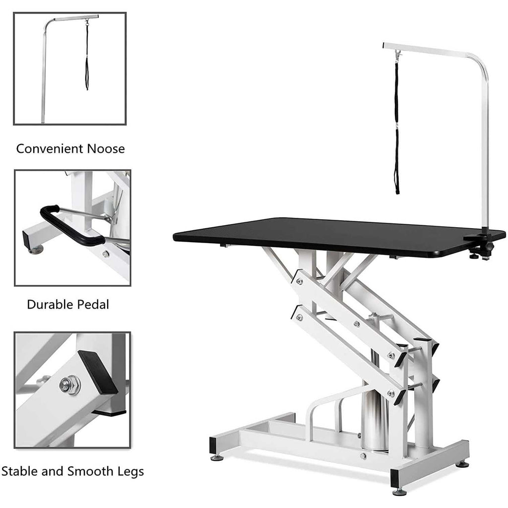 Hydraulic Pet Grooming Table Adjustable Height A76866