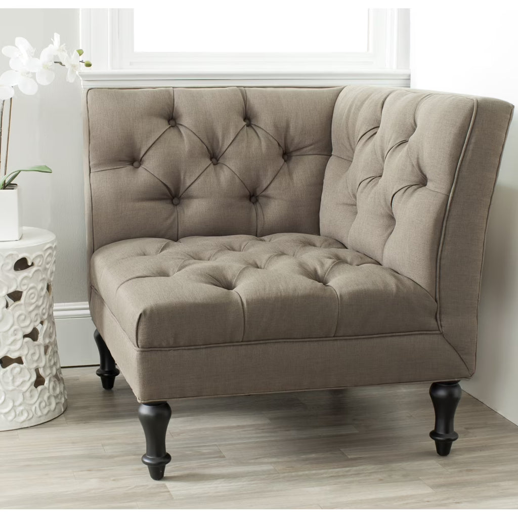 Olive Tufted Corner Chair O3802
