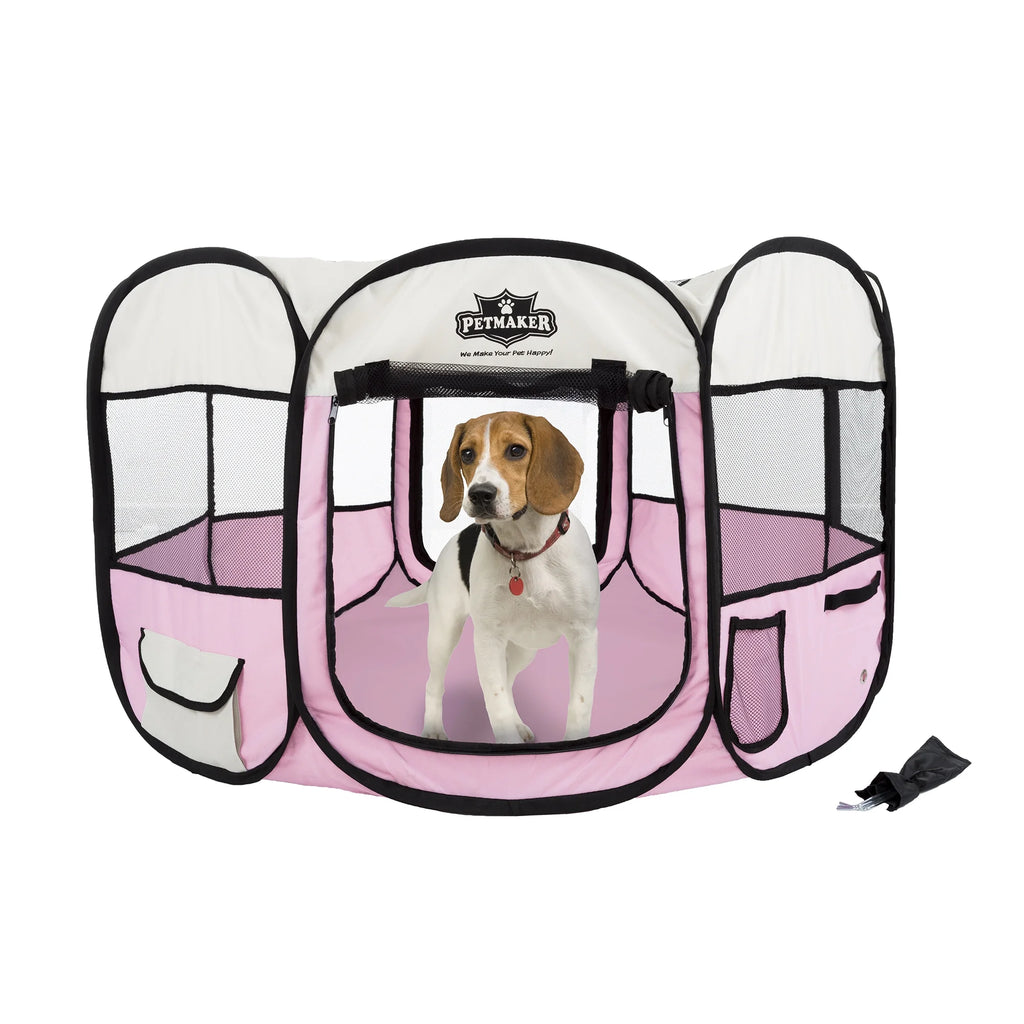 Pop-Up Dog Kennel with Carry Bag Y1070