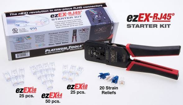 Starter Termination Kit for Cat5-5e Cat6 Cat6a E761812