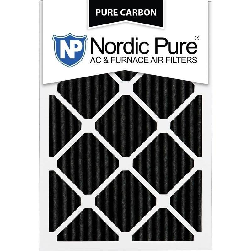 15x20x1 Carbon Pleated Air Filters 12 Pack B45652