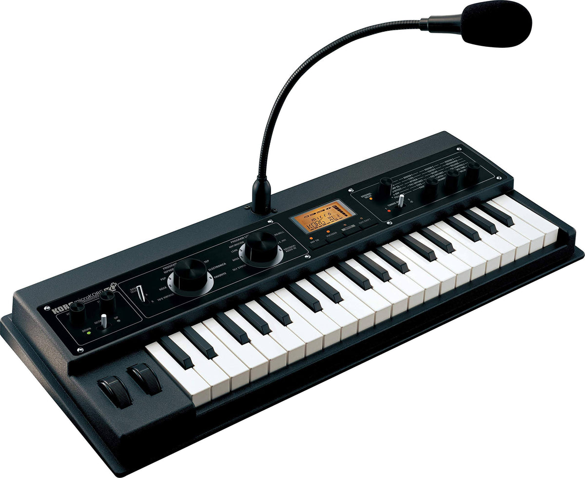 Black 37-Key Synthesizer/Vocoder V501