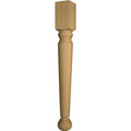 Walnut Country Table Leg T6463
