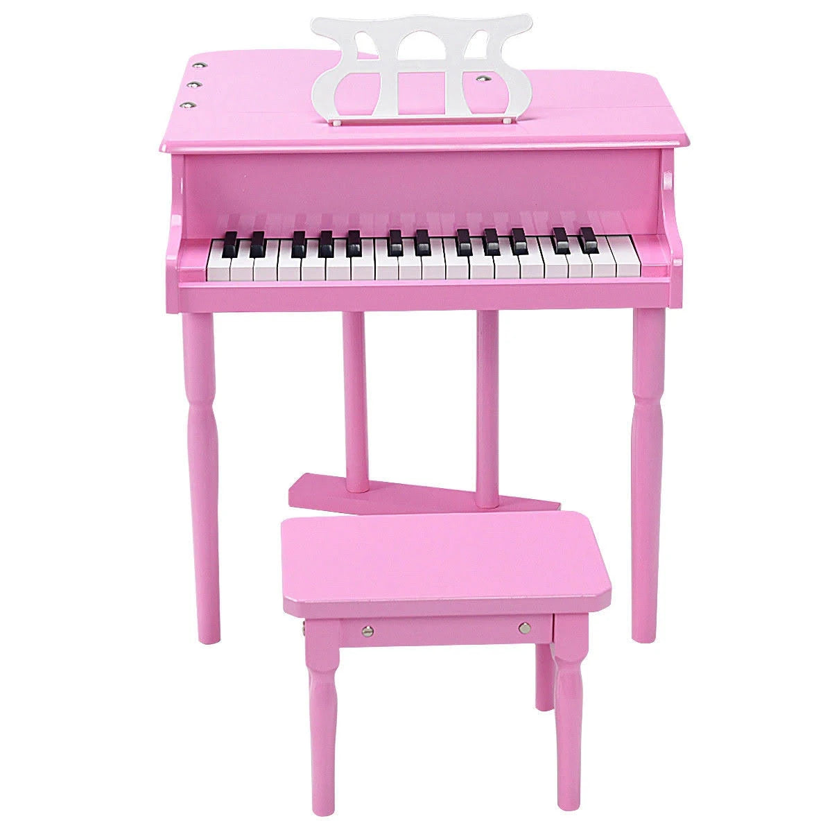 Pink Children Grand Piano with Bench W647733