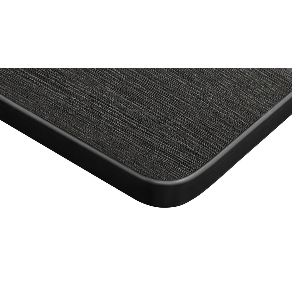 White & Grey Square X-Base Table B525157