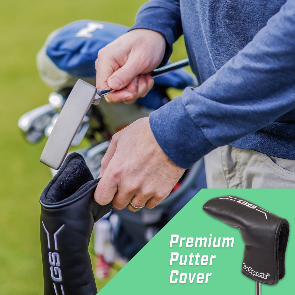 34" Right-Handed Blade Putter with Pistol Grip and Milled Face R35013