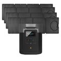 Portable Power Station and 4 x Portable Solar Panel U5058