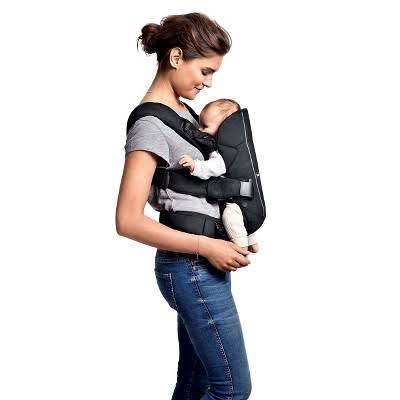 Black Mesh Baby Carrier J1594