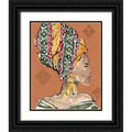 Black Ornate Wood Framed Art Print F68744