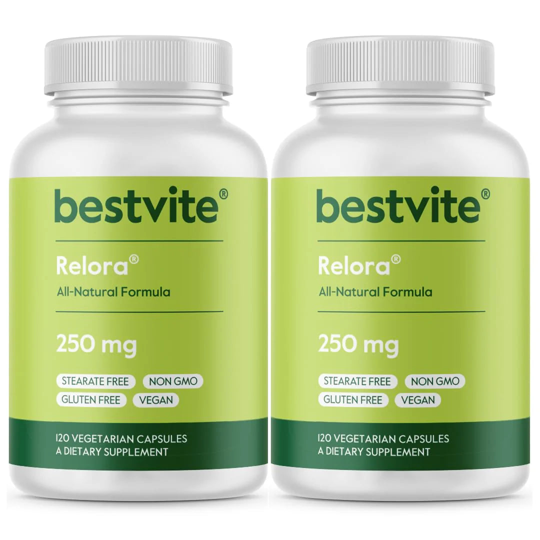 Relora 250mg 240 Vegetarian Capsules L2244