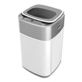 Grey Compact Top Loading Washing Machine with Stainless Steel Drum P4729