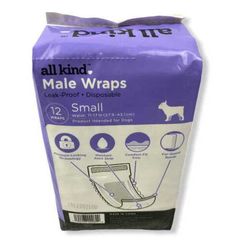 Disposable Male Dog Wraps O90105