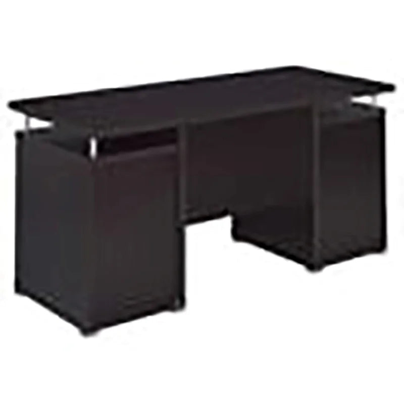 2-Drawer Contemporary Wood Computer Desk P841
