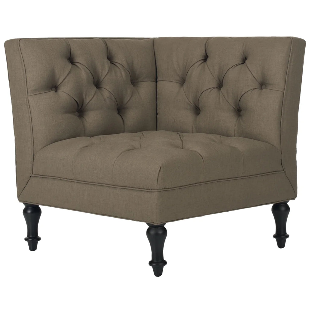 Olive Tufted Corner Chair O3802