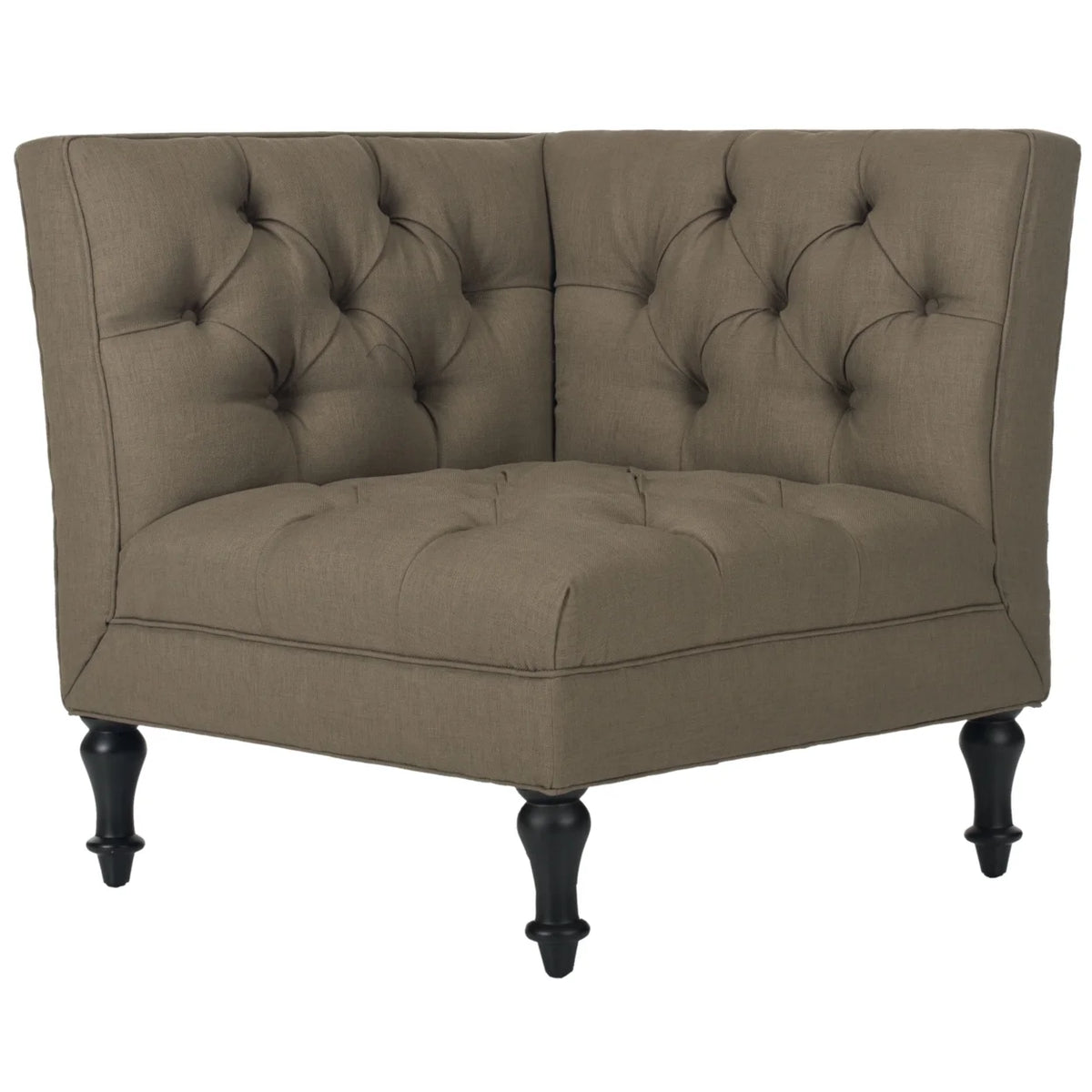 Olive Tufted Corner Chair O3802