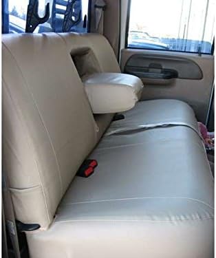 Gray Velour Rear Bench Seat Covers I5846