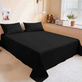 King Size Microfiber Sheets, Black Z8652