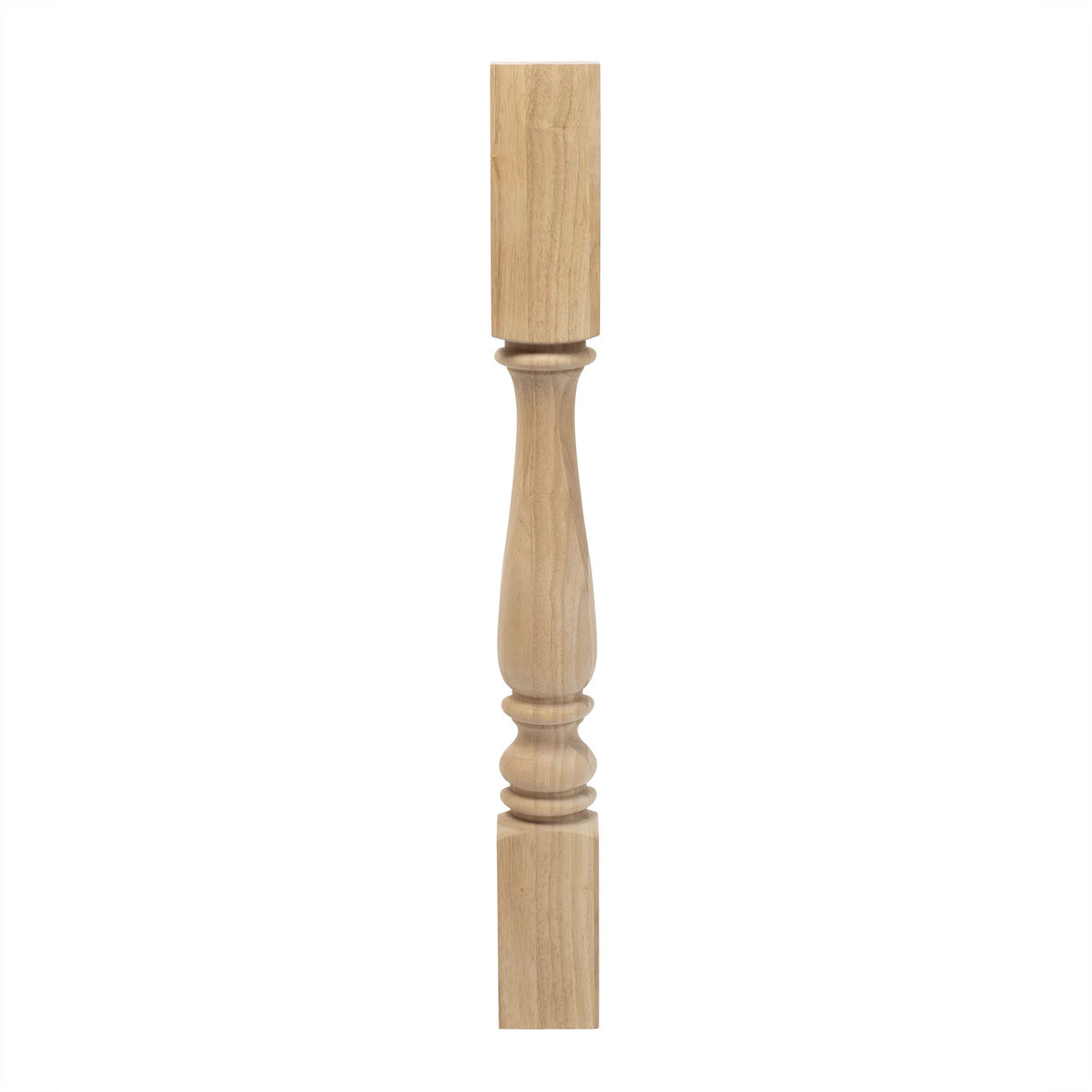 Unfinished Solid Hardwood Half Round Kitchen Island Leg H265557