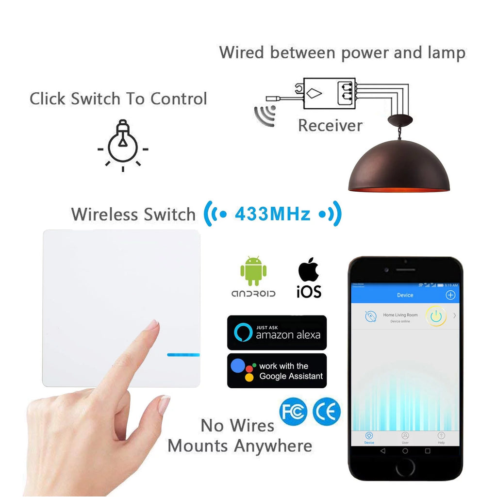 WiFi Wall Light Switch I147824