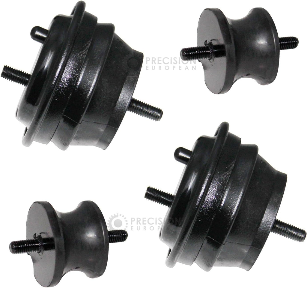 4pcs Motor Mounts and Transmission Mounts Compatible with BMW E36 E46 B800