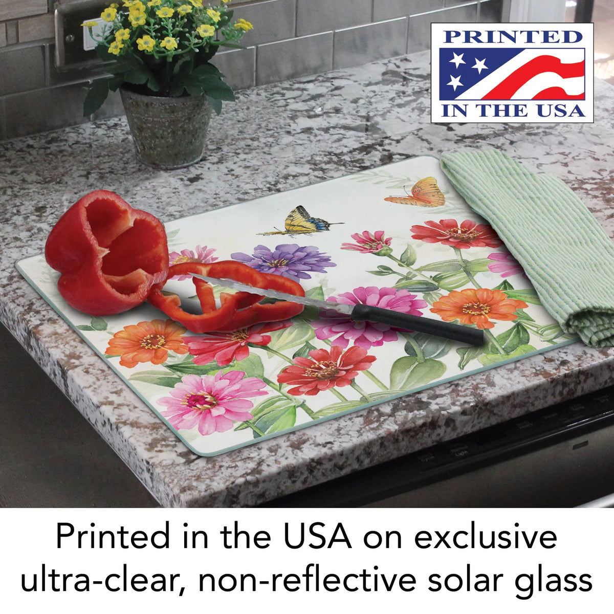 Glass Cutting Board 15" by 12" Q79245